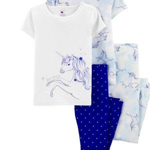 NWT 7 14 12 10 horses unicorns pajamas spring easter carters birthday pony fall